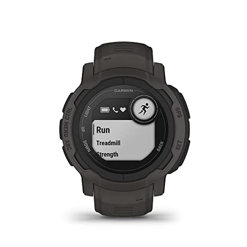 Garmin Instinct 2 Rugged GPS Smartwatch, Graphite