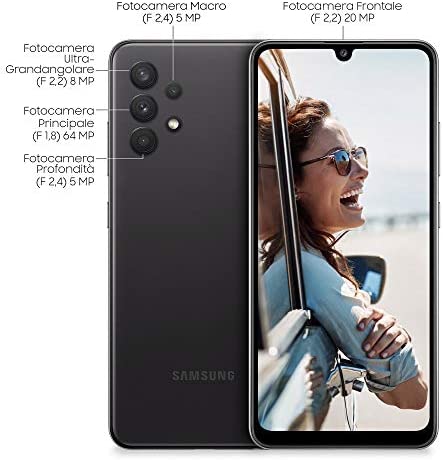 Samsung Galaxy A32 – Smartphone 128GB, 4GB RAM, Dual Sim, Black